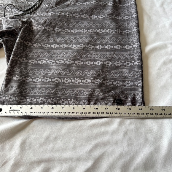 Far West Men's Aztec Swim Trunks Board Shorts Gray Size 2XL Tribal Mesh Brief - Picture 14 of 15